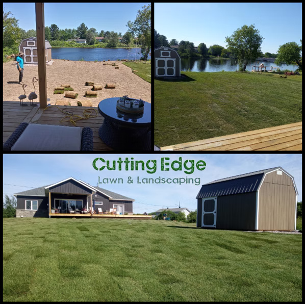 Cutting Edge Lawn and Landscaping portfolio project 1