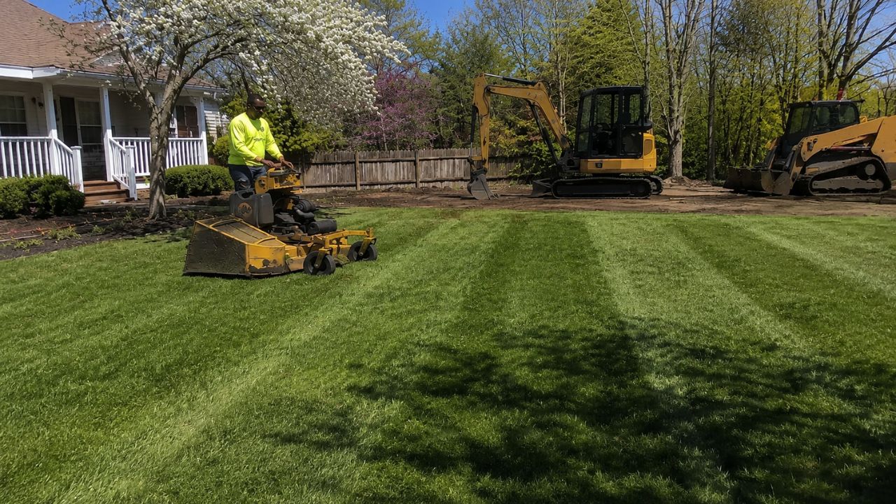 Core aeration Sudbury lawn spring