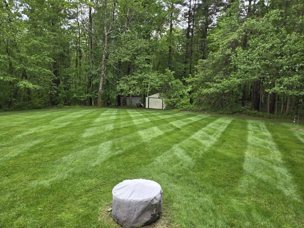 Fresh sod installation by Cutting Edge Lawn in Greater Sudbury