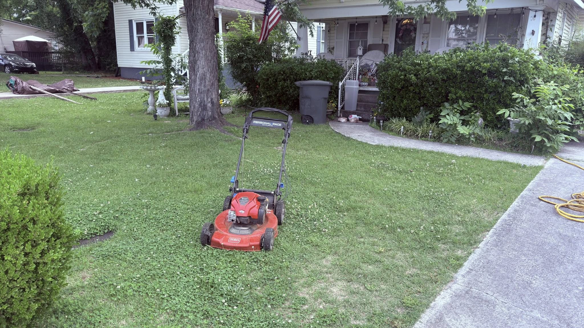 Lawn mowing three inch height Sudbury
