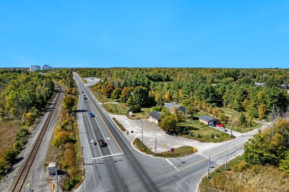 Well maintained commercial property grounds in Greater Sudbury