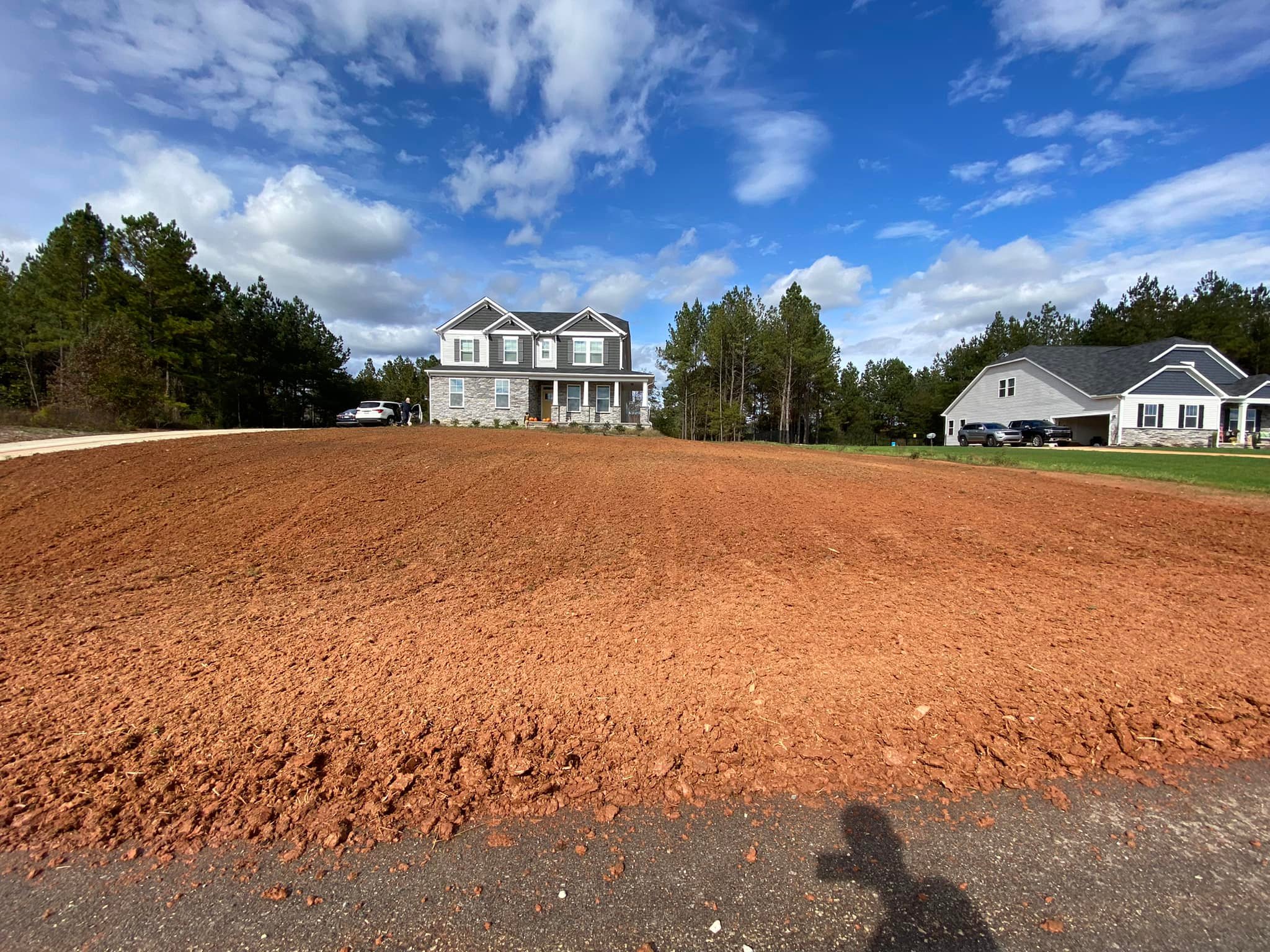 compacted clay soil Sudbury Ontario lawn spring
