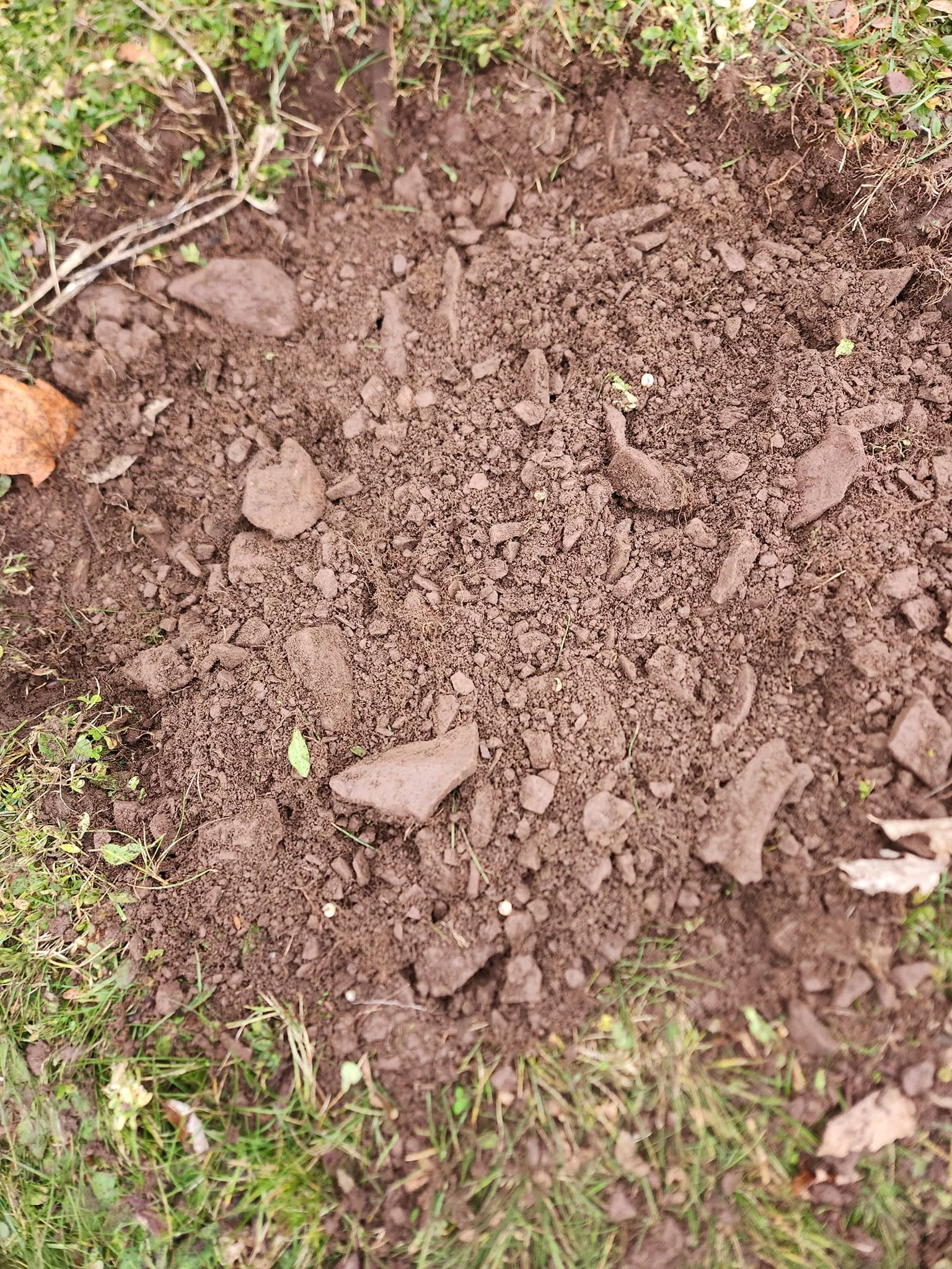 Clay soil comparison Hanmer Val Caron Chelmsford versus Sudbury city proper