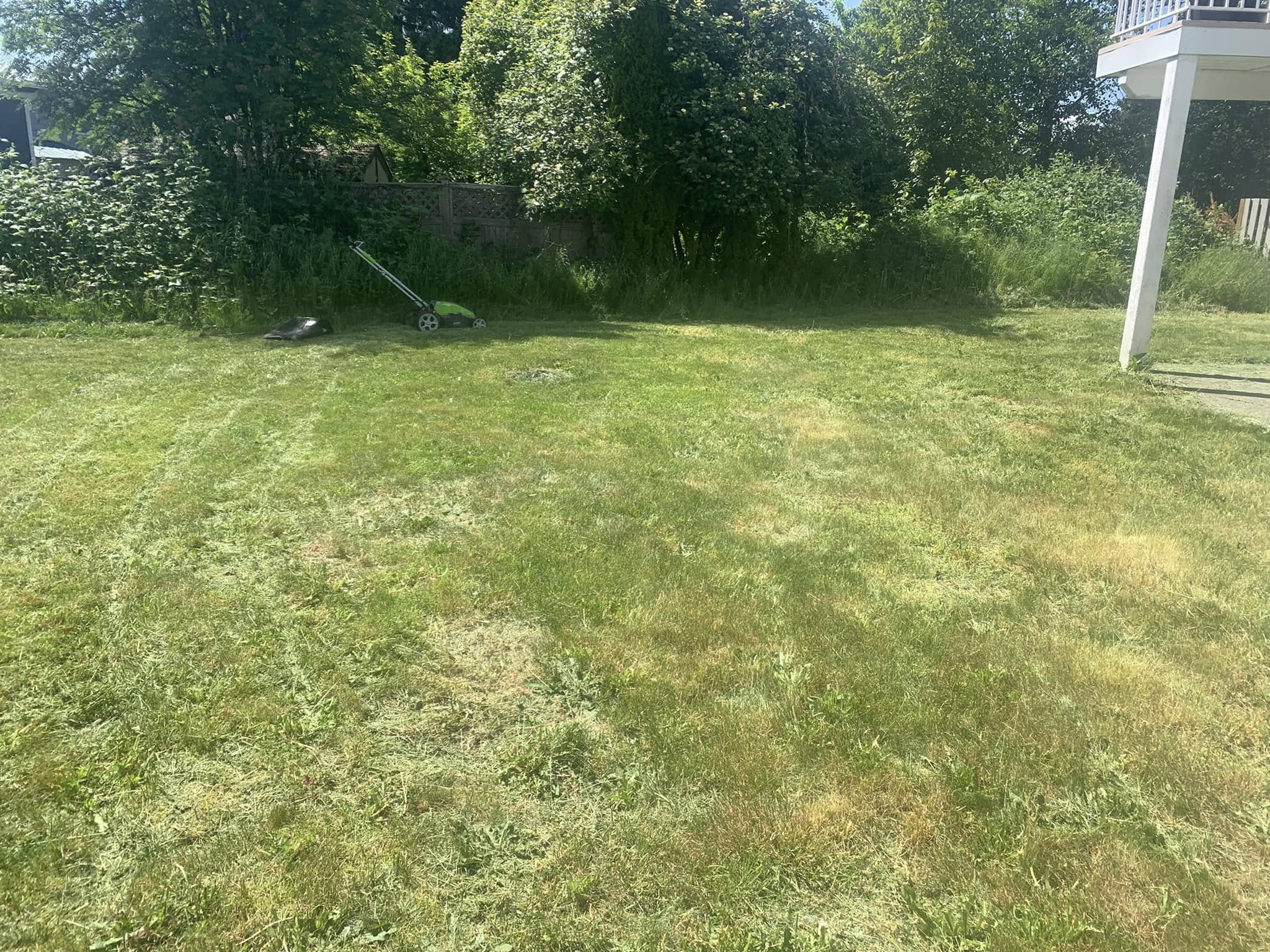 Cutting Edge Lawn residential properties Greater Sudbury Ontario five years work