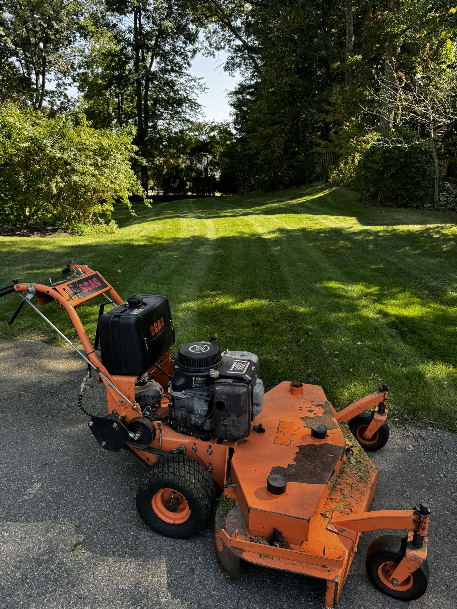 Grass cutting service residential property Greater Sudbury Ontario price