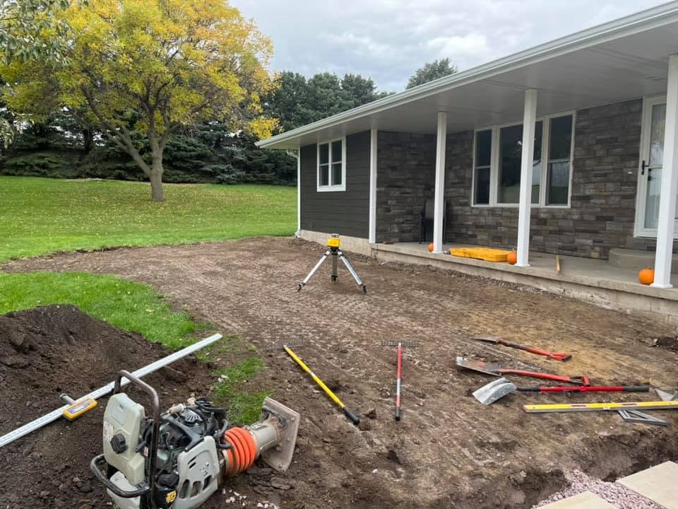 Homeowner answering lawn history question Sudbury Ontario professional insight