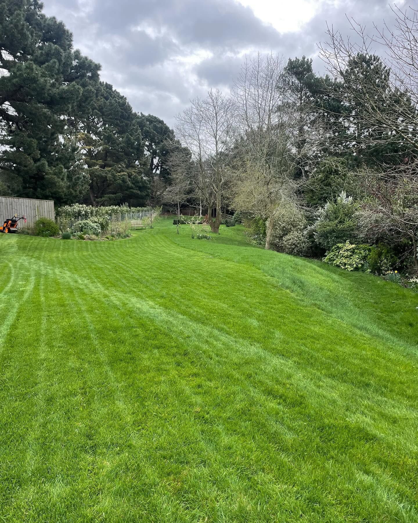 Lawn recovery with overseeding and sod installation in Sudbury Ontario after spring frost damage