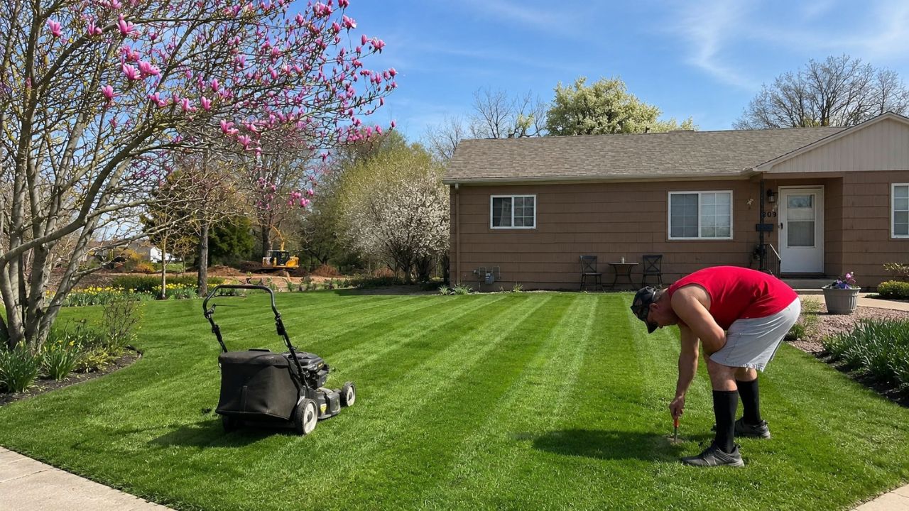New homeowner Sudbury Ontario spring lawn first year care tips advice