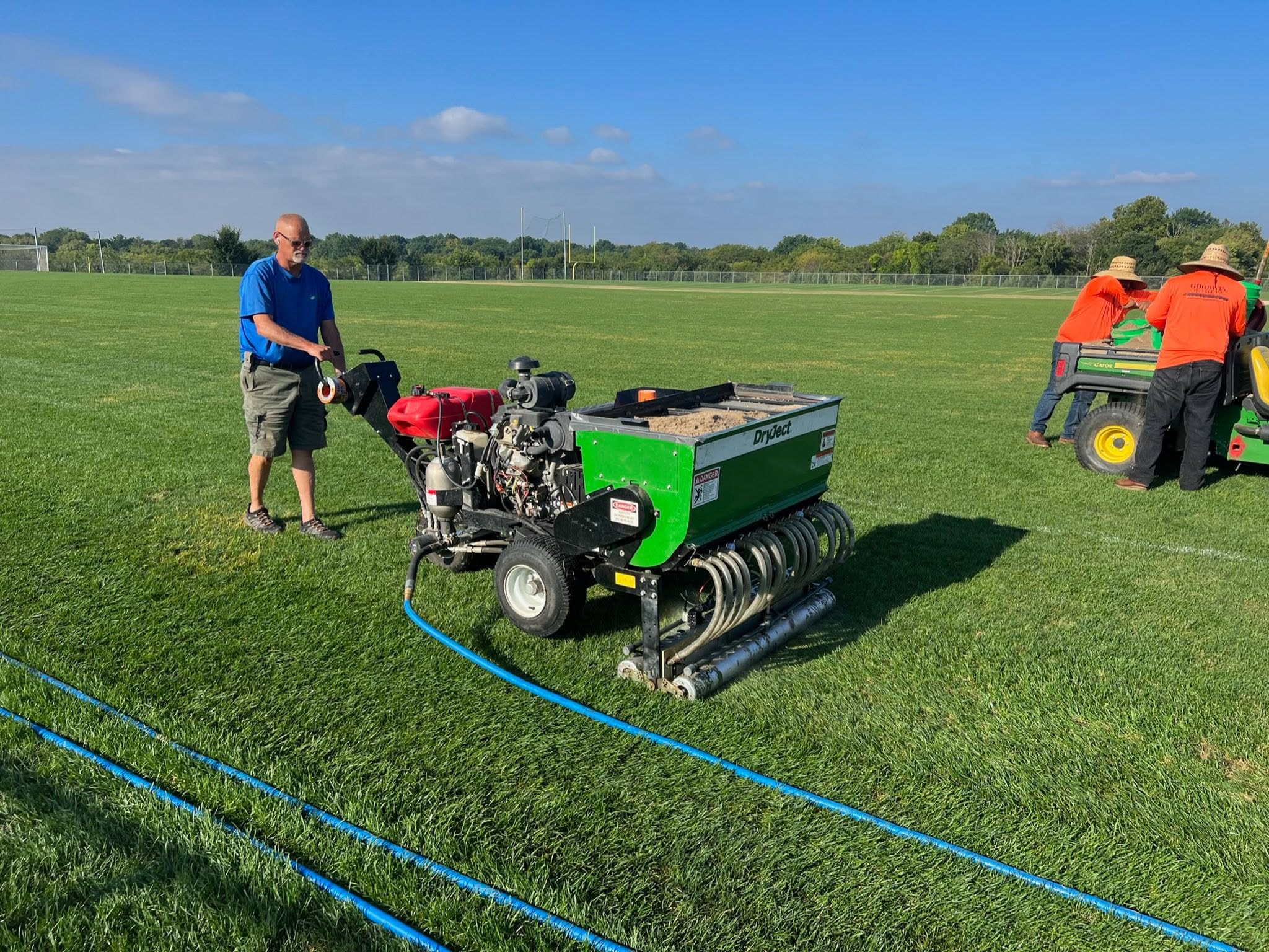 New lawn care crew arriving at Sudbury property without prior knowledge