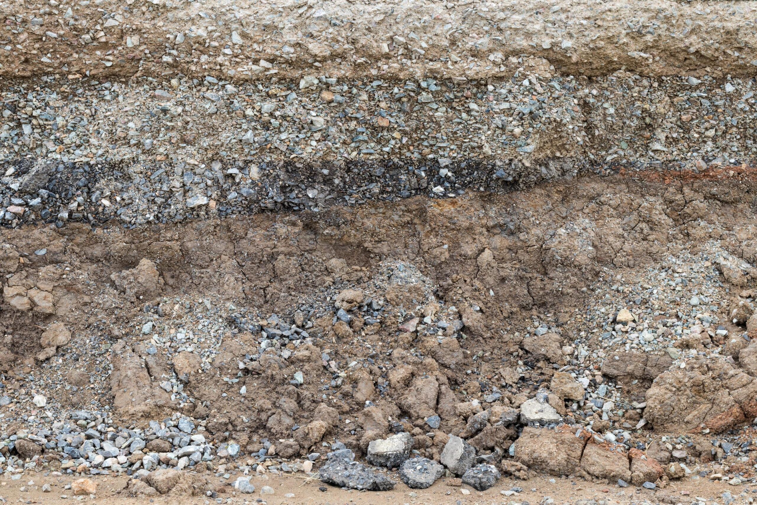Rocky thin soil on rural Sudbury property off Highway 144 
