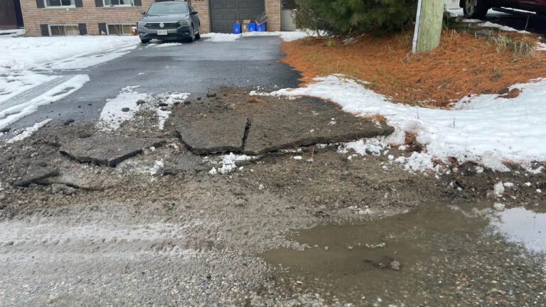 Snowplow Damage to Sudbury Driveways: What’s Normal and What’s a Sign of Trouble