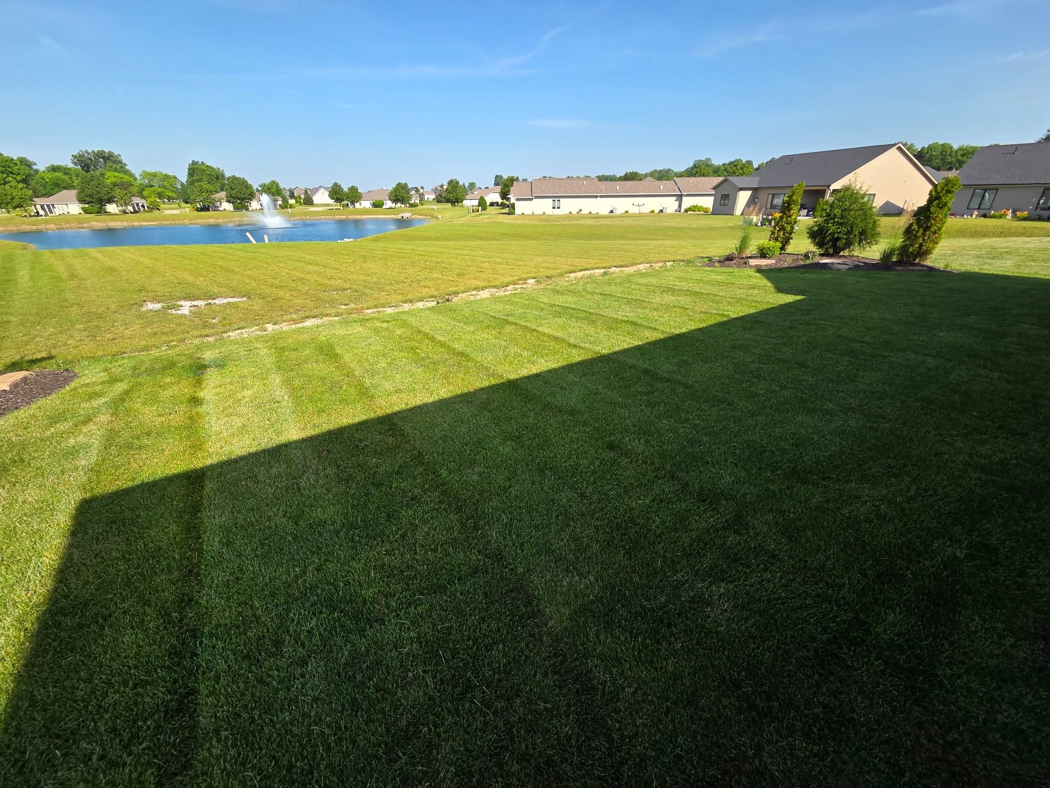 Ryan Lingenfelter giving honest lawn care advice in Sudbury Ontario