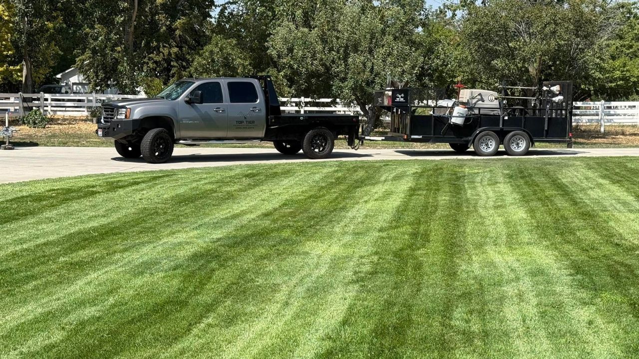 Ryan Lingenfelter making a difficult decision about a lawn care job in Greater Sudbury Ontario