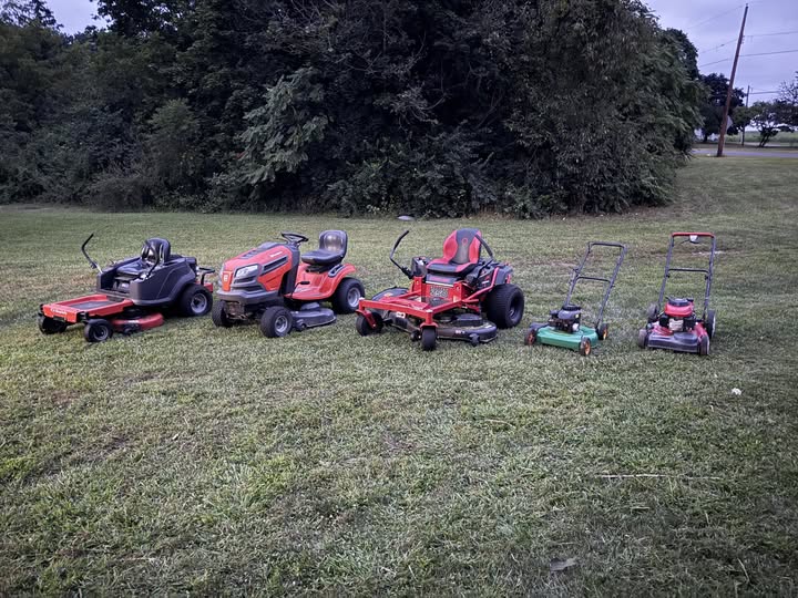 Same lawn care provider returning years residential property Sudbury Ontario