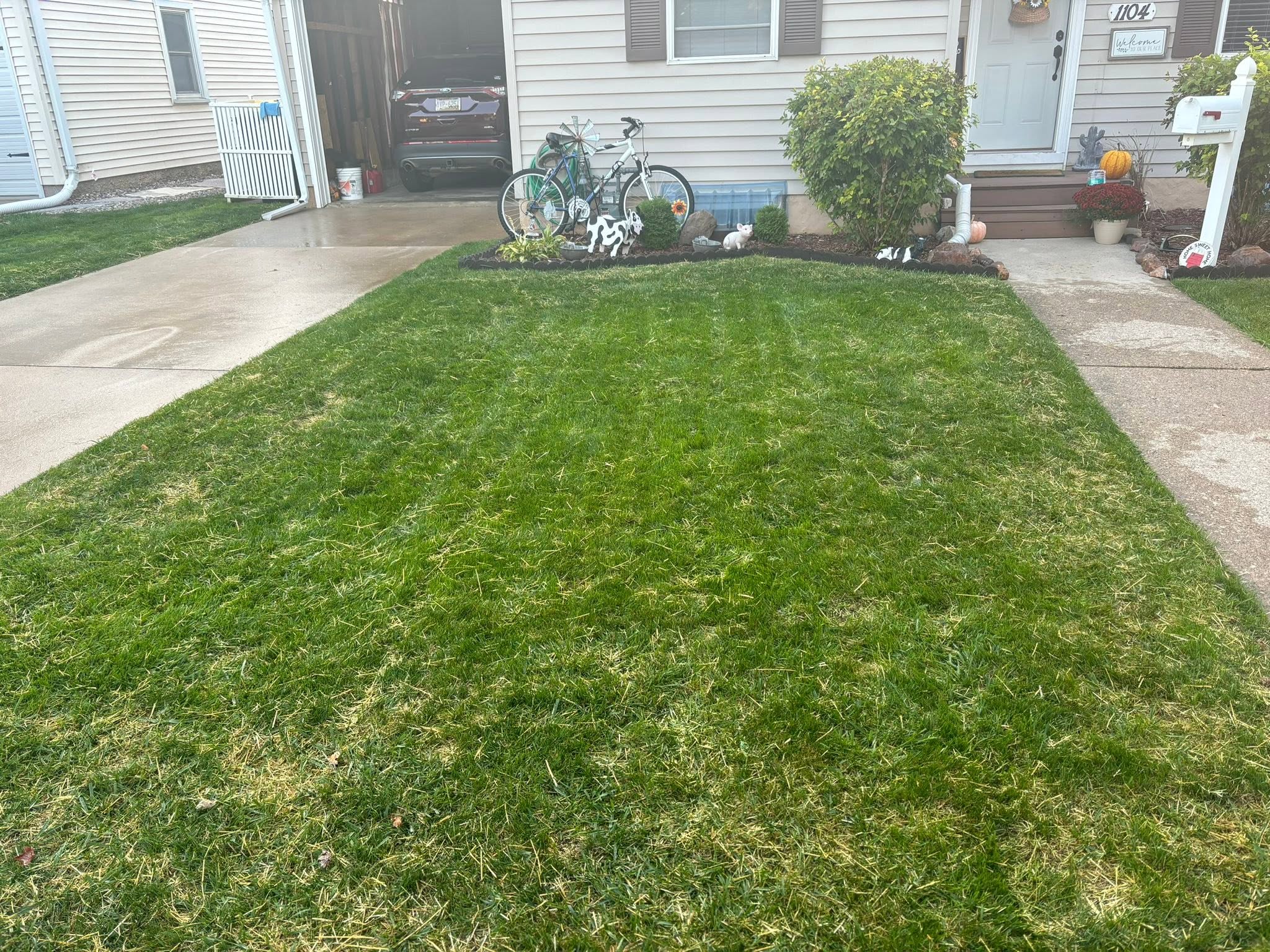 Thoughtful conversation between experienced Sudbury Ontario homeowner and lawn care professiona