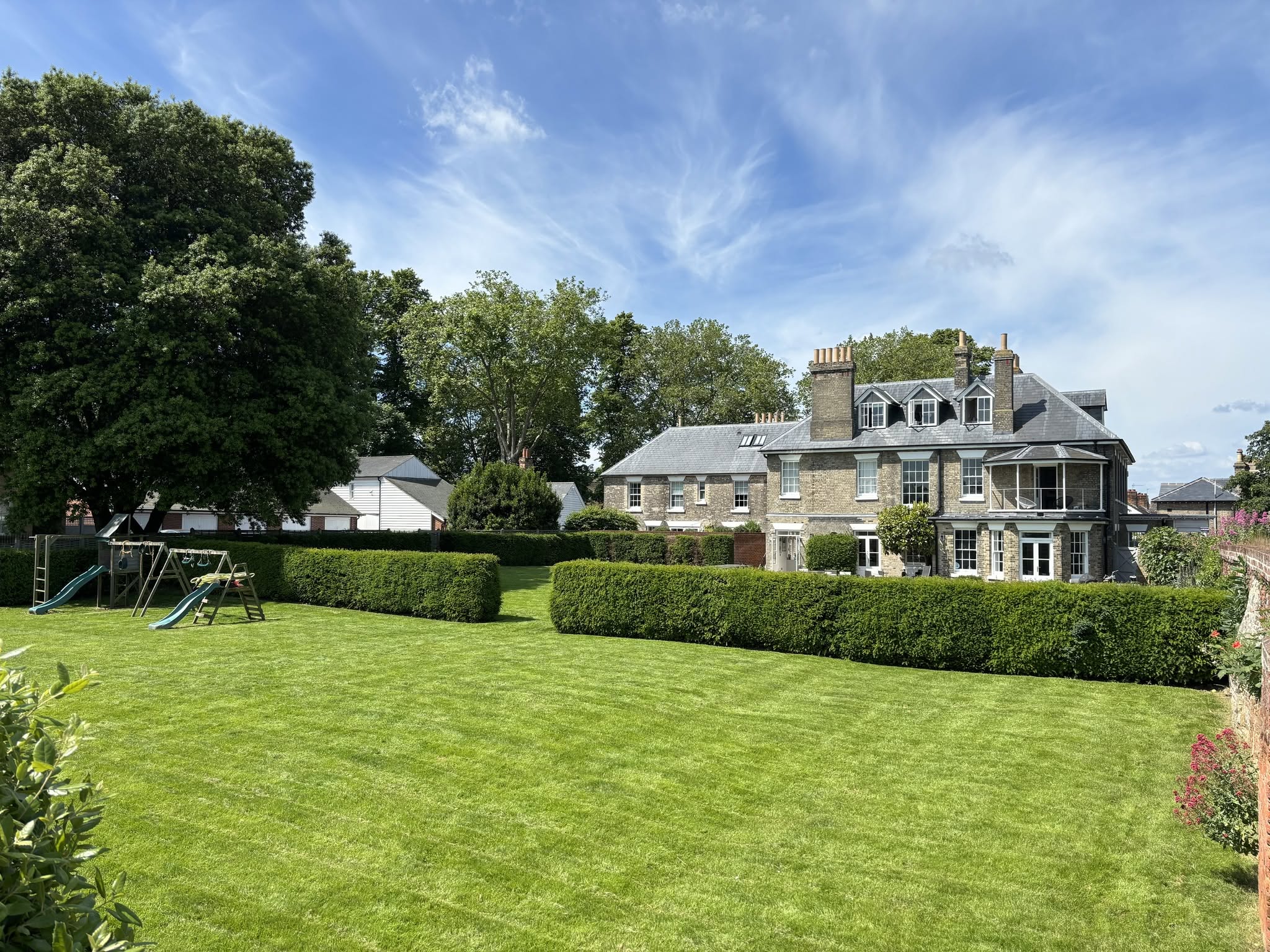 Well maintained Sudbury Ontario residential lawn after improved lawn care approach