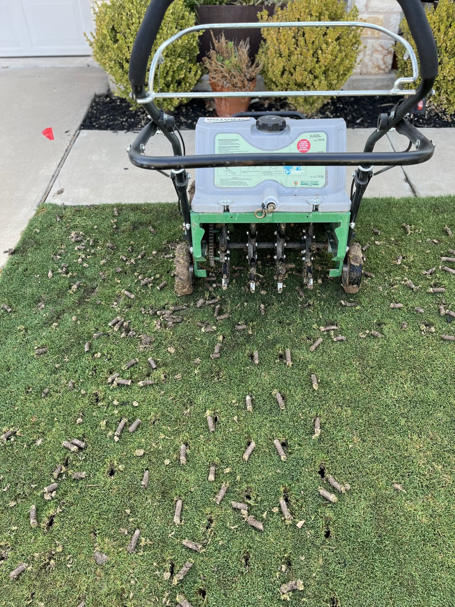 core aeration equipment residential lawn Greater Sudbury Ontario investment value annual treatment