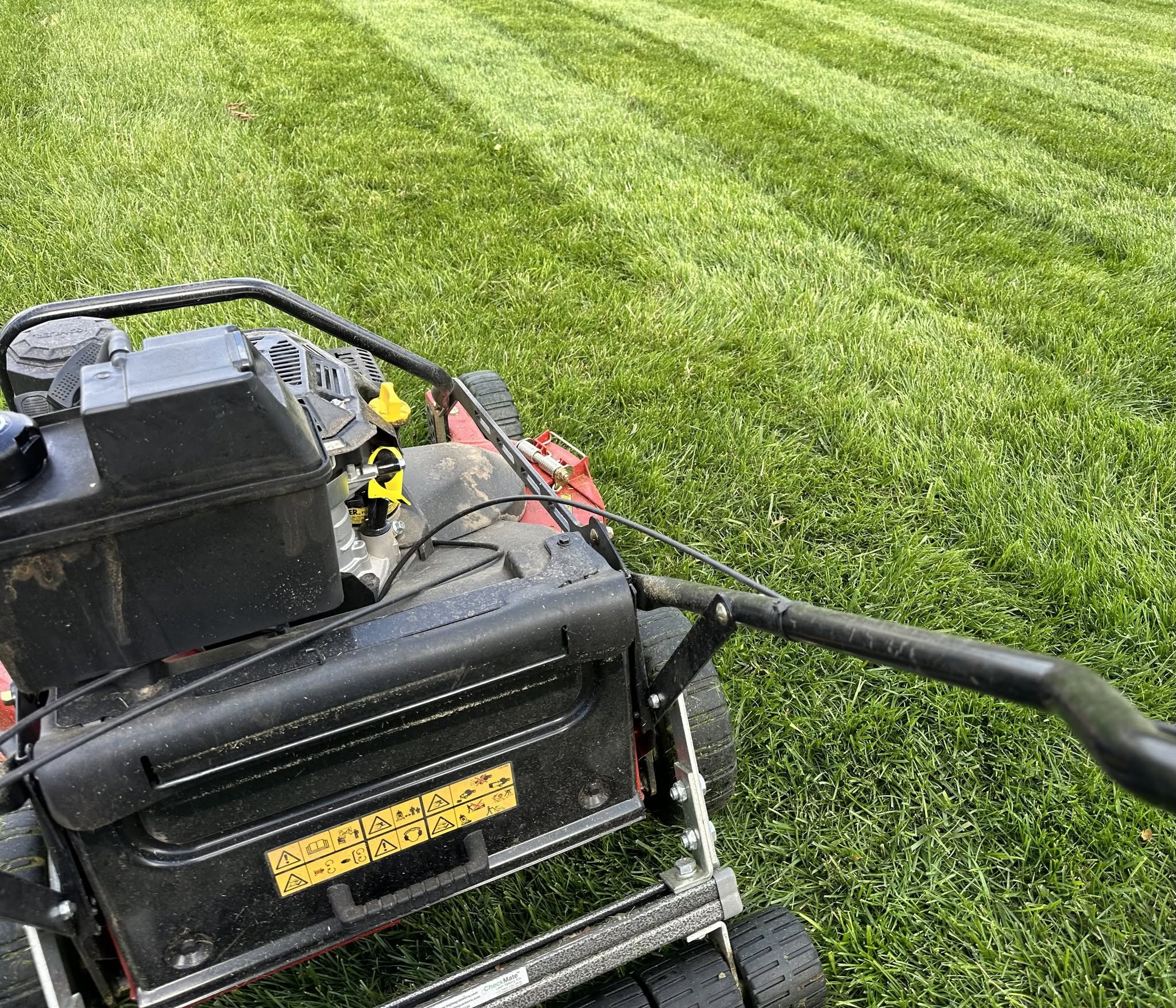 Core aeration lawn care Sudbury Ontario annual versus one time approach change