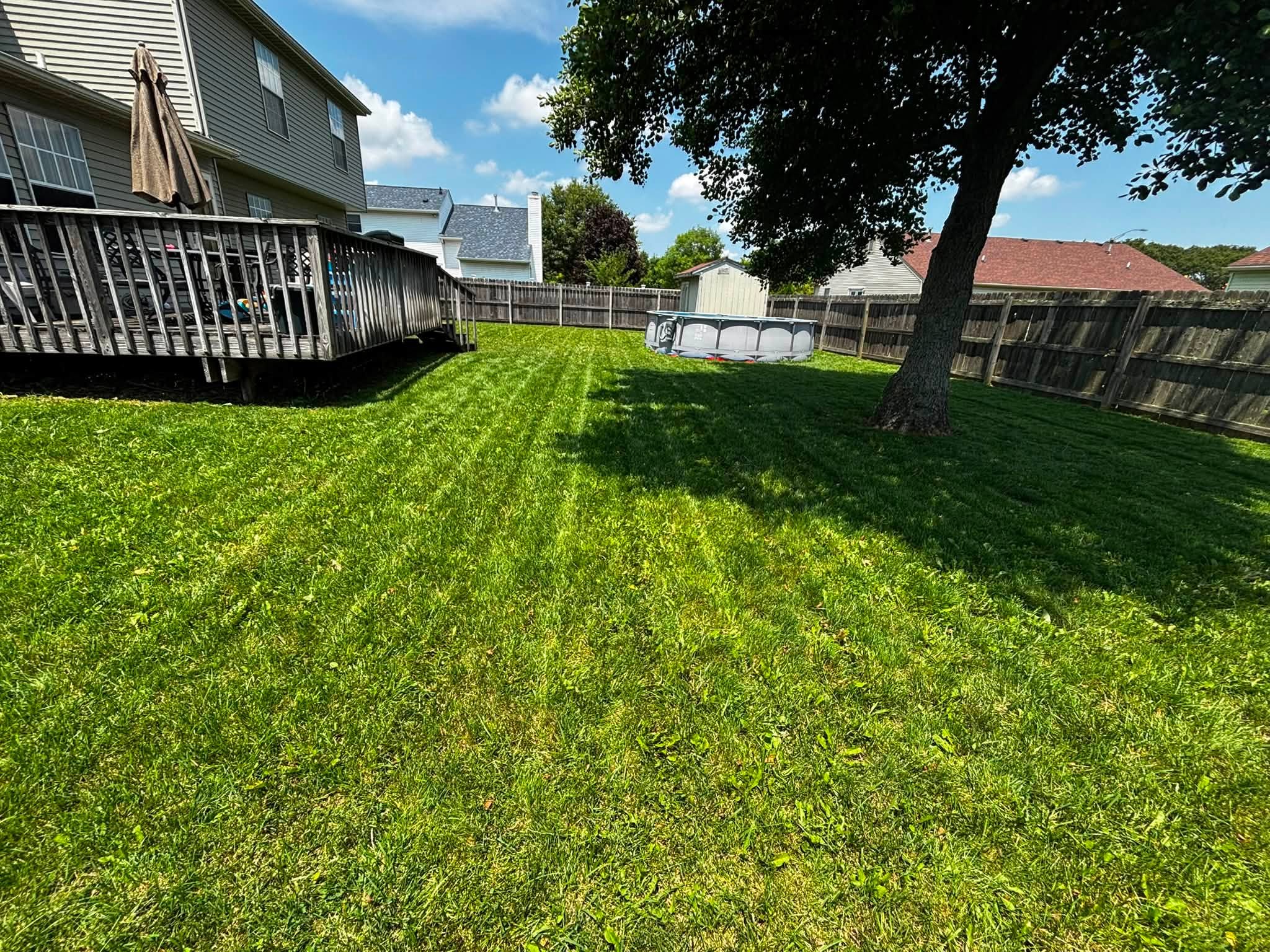 Corner lot lawn care budget plan Greater Sudbury Ontario realistic cost estimate