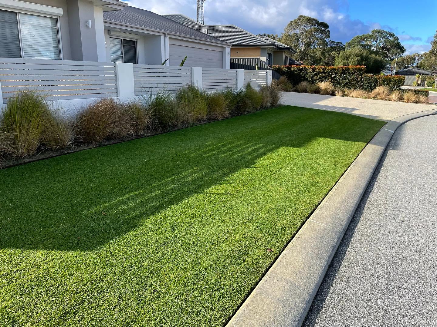 Landlord and tenant both looking at same deteriorating Sudbury rental lawn