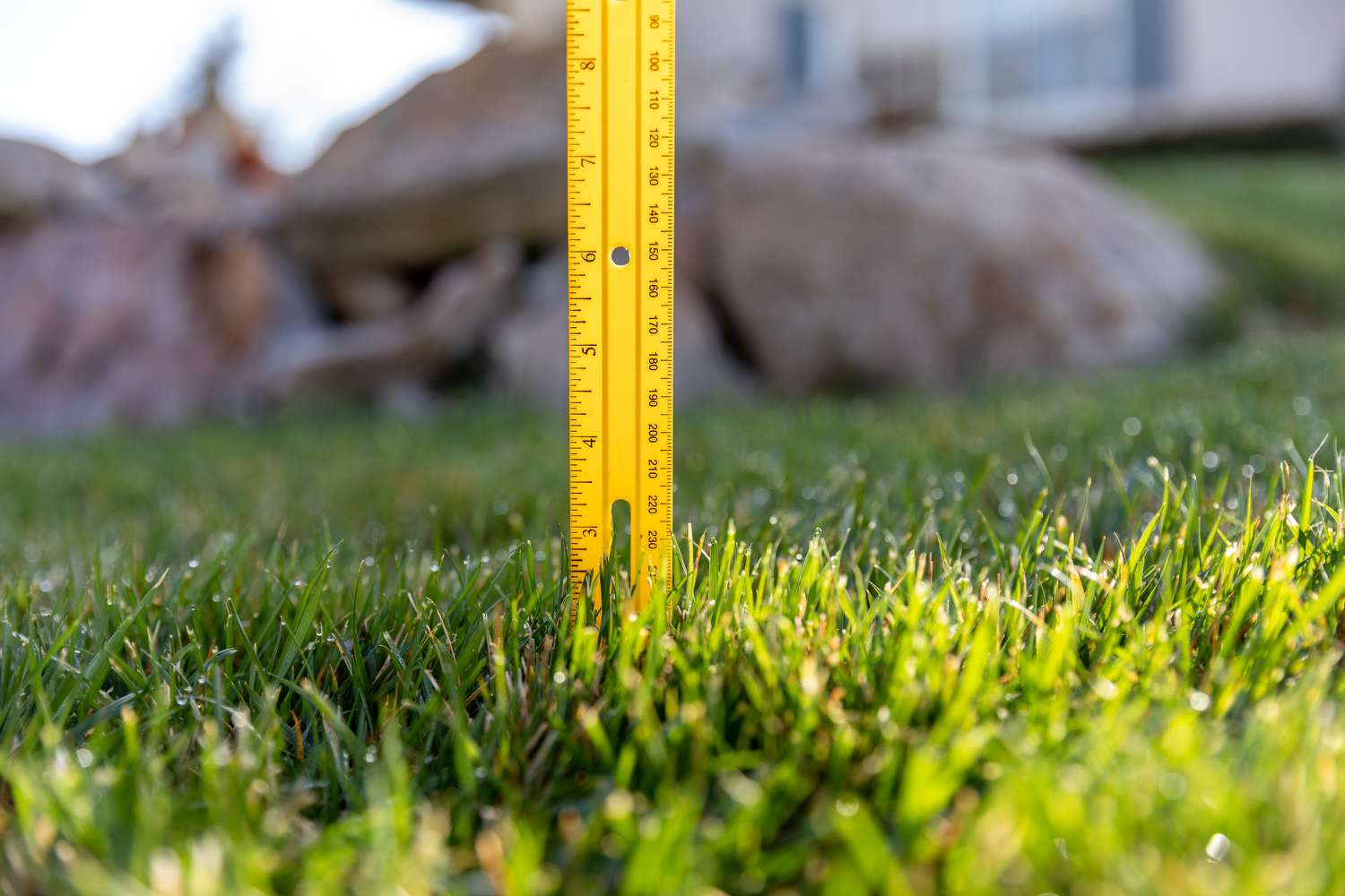 Lawn mowing height adjustment Sudbury Ontario professional standard updated advice